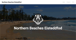 Desktop Screenshot of northernbeacheseisteddfod.com